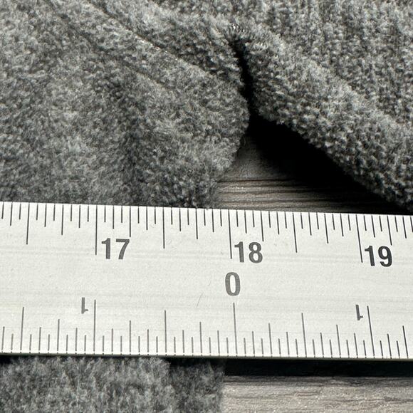 Duluth Trading Co Flintock Gray Mens‎ S Fleece Quarter Button Henley Pullover - Picture 5 of 7